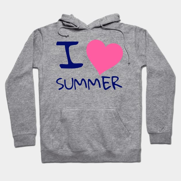 I love summer Hoodie by WakaZ